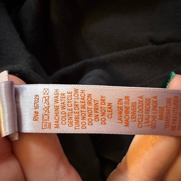 Savage‎ X Fenty Forever Savage Short Hooded Robe XL/1X Rihanna Black Lime Green - Picture 13 of 16